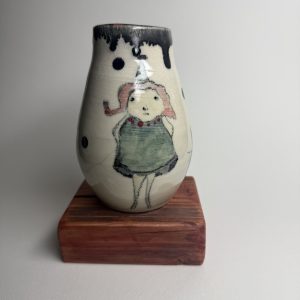 Party girl 6" vase